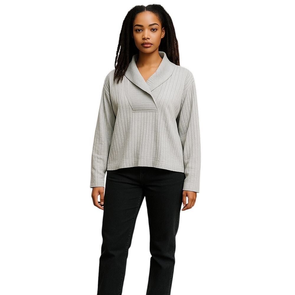 Nike Women Yoga Luxe Fuzzy Ribbed Long Sleeve
